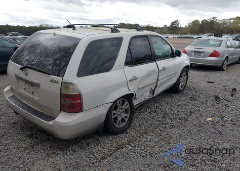 2004 Acura Mdx from USA, damaged, VIN 2HNYD18774H504510
